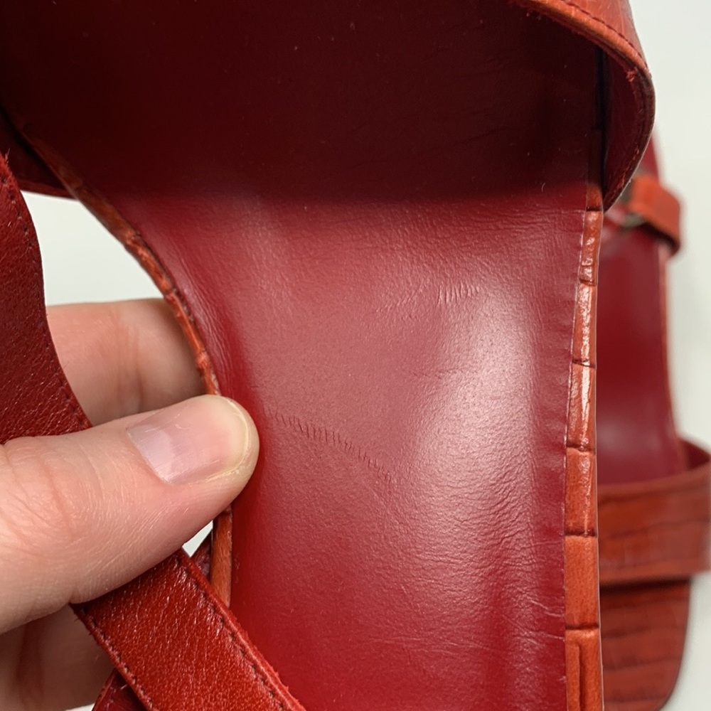 Brighton Rhodes Red pint madras heels - Picture 14 of 16